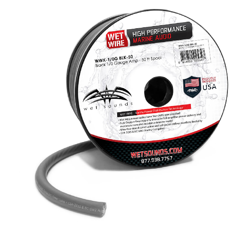 Wet Sounds WWX-1/0G BLK-50